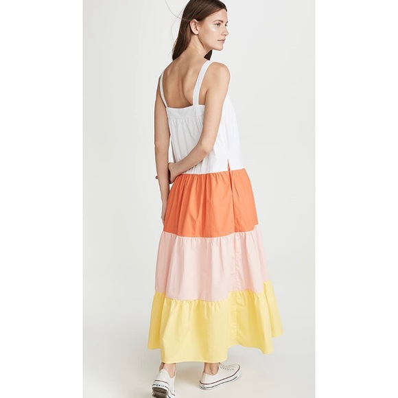 NWT Shopbop English Factory Colorblock Sleevedress Dress - Picture 4 of 6